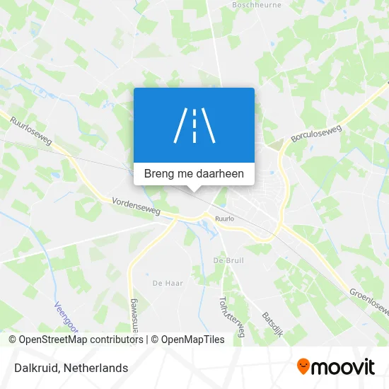 Dalkruid kaart