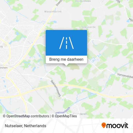 Nutselaer kaart
