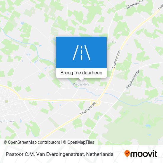 Pastoor C.M. Van Everdingenstraat kaart