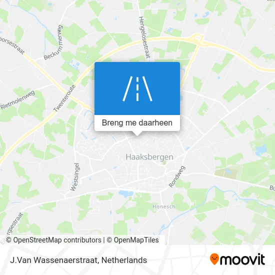 J.Van Wassenaerstraat kaart