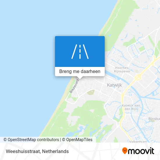 Weeshuisstraat kaart