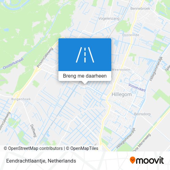 Eendrachtlaantje kaart