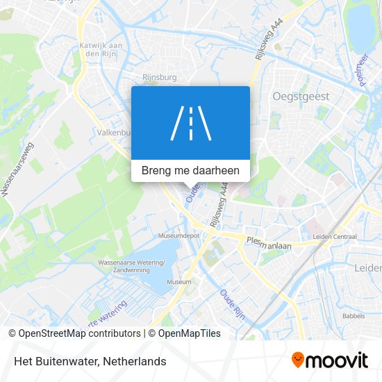Het Buitenwater kaart