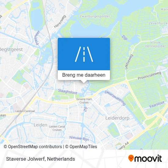 Staverse Jolwerf kaart