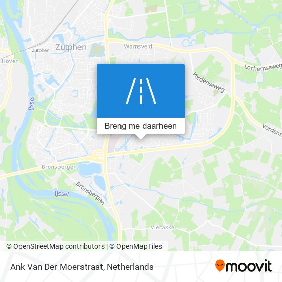Ank Van Der Moerstraat kaart
