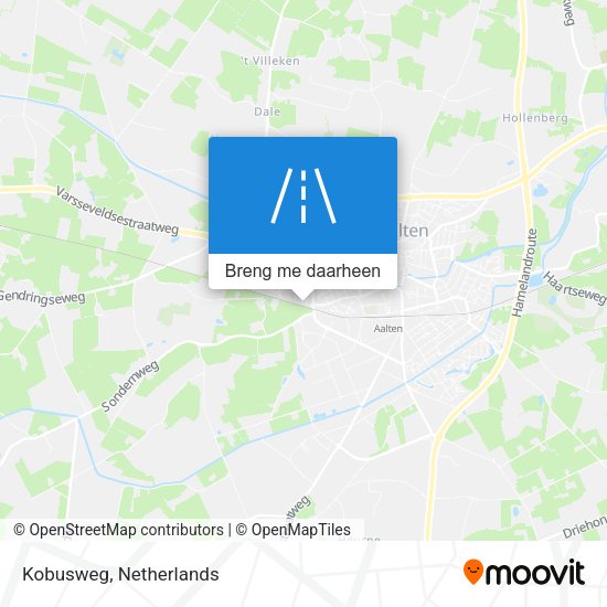 Kobusweg kaart