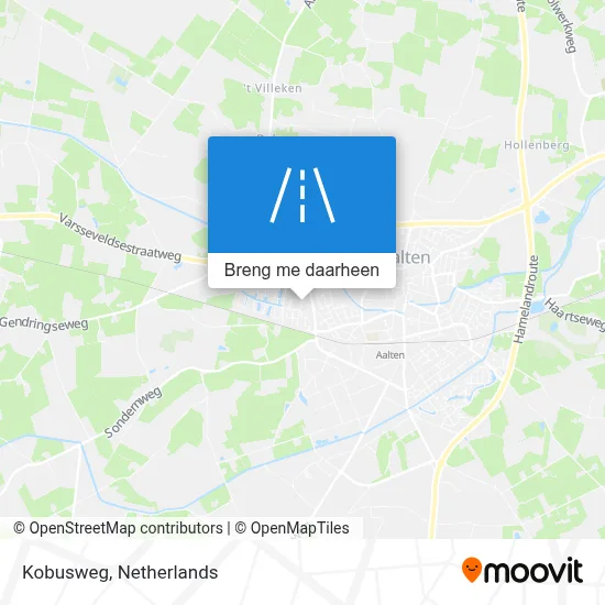 Kobusweg kaart