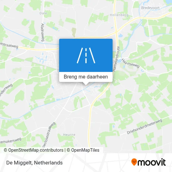 De Miggelt kaart