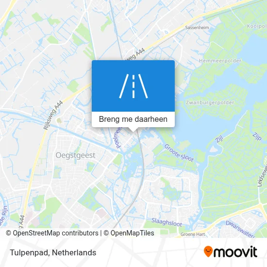 Tulpenpad kaart