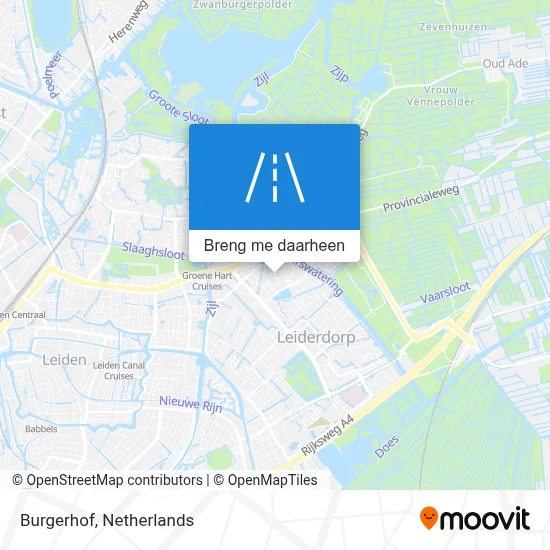 Burgerhof kaart