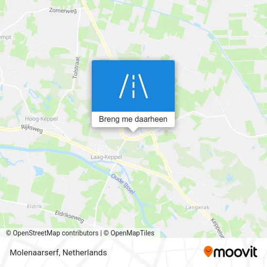 Molenaarserf kaart