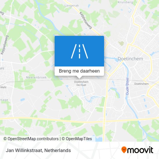 Jan Willinkstraat kaart