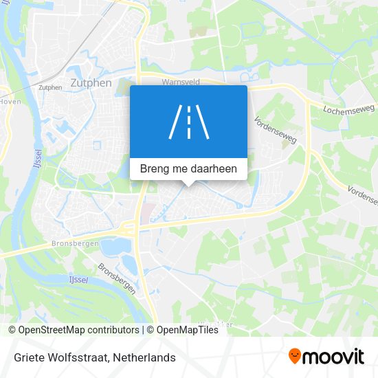 Griete Wolfsstraat kaart