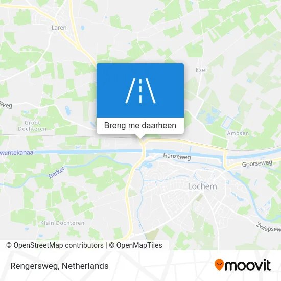 Rengersweg kaart