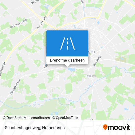 Scholtenhagenweg kaart