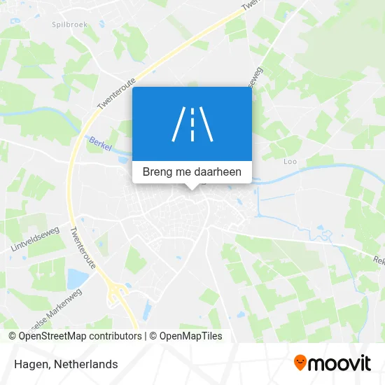 Hagen kaart