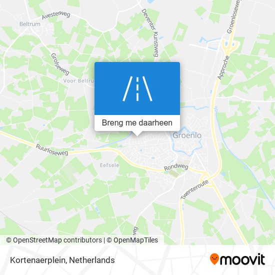 Kortenaerplein kaart