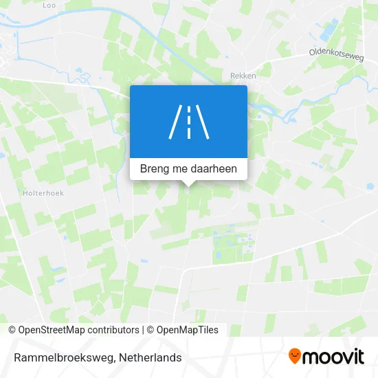 Rammelbroeksweg kaart
