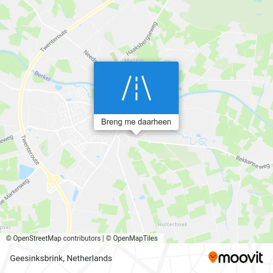 Geesinksbrink kaart