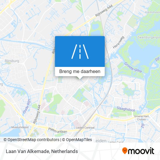 Laan Van Alkemade kaart