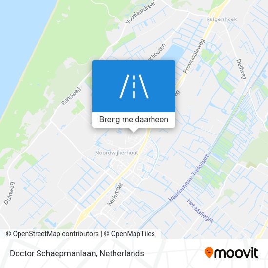 Doctor Schaepmanlaan kaart