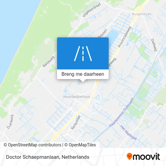 Doctor Schaepmanlaan kaart