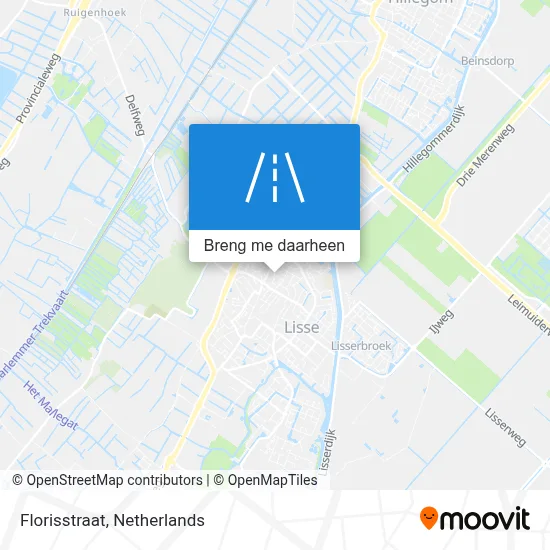 Florisstraat kaart