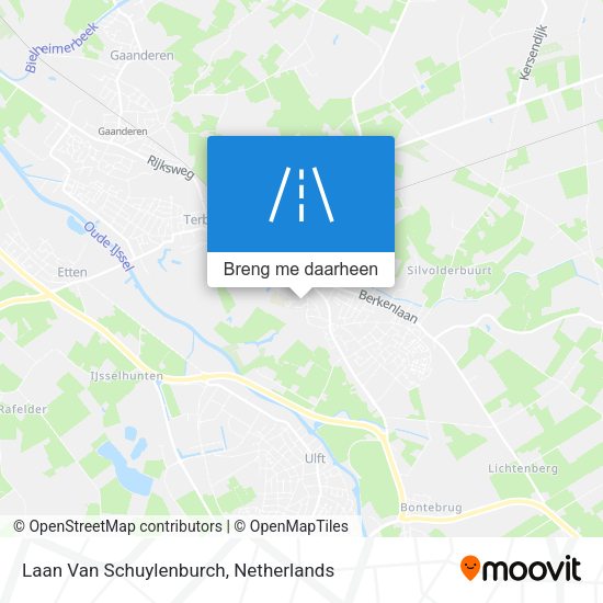 Laan Van Schuylenburch kaart