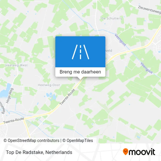 Top De Radstake kaart