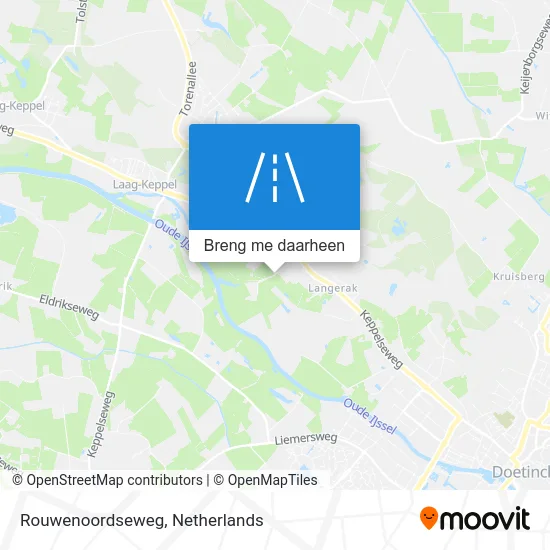 Rouwenoordseweg kaart