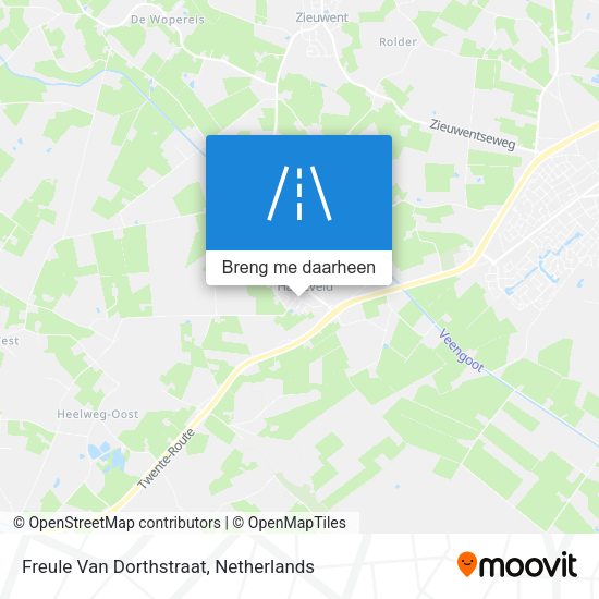 Freule Van Dorthstraat kaart