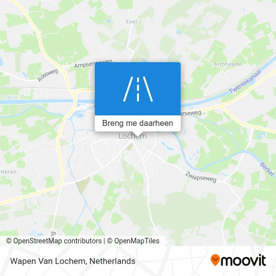 Wapen Van Lochem kaart