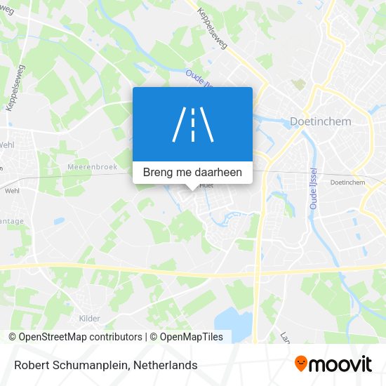 Robert Schumanplein kaart