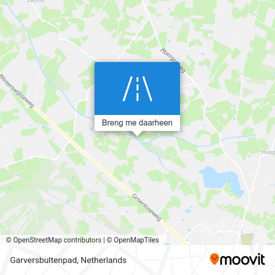 Garversbultenpad kaart