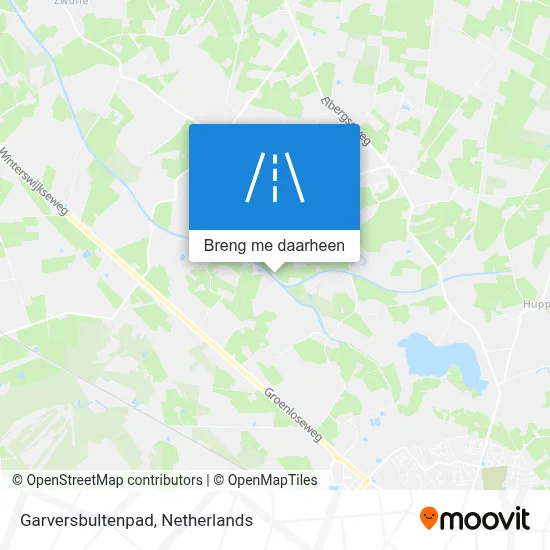 Garversbultenpad kaart