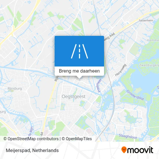 Meijerspad kaart