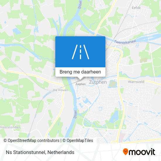 Ns Stationstunnel kaart