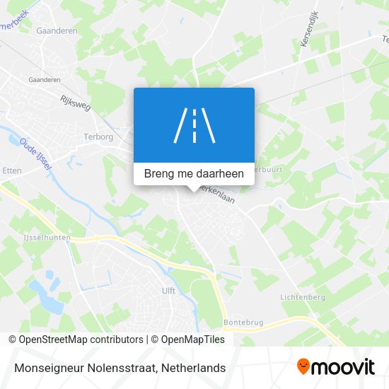 Monseigneur Nolensstraat kaart