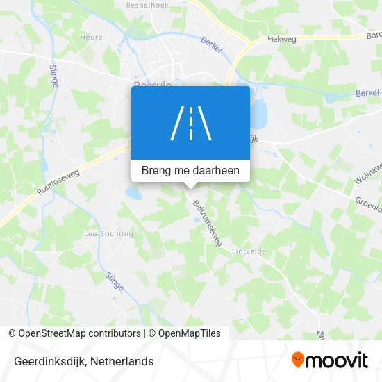 Geerdinksdijk kaart