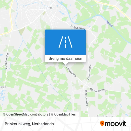 Brinkerinkweg kaart