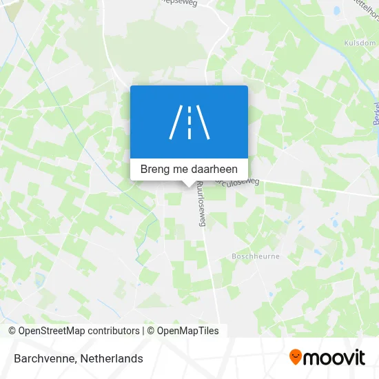 Barchvenne kaart