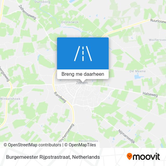 Burgemeester Rijpstrastraat kaart