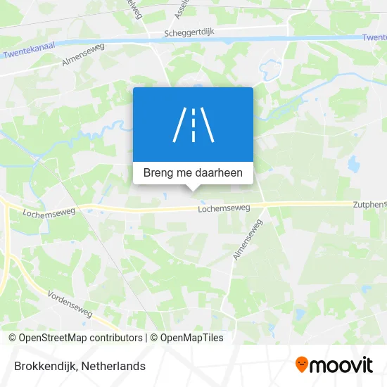 Brokkendijk kaart