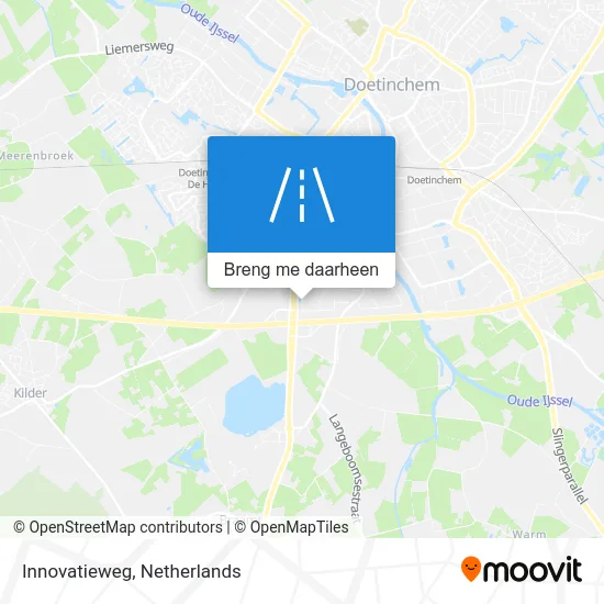 Innovatieweg kaart