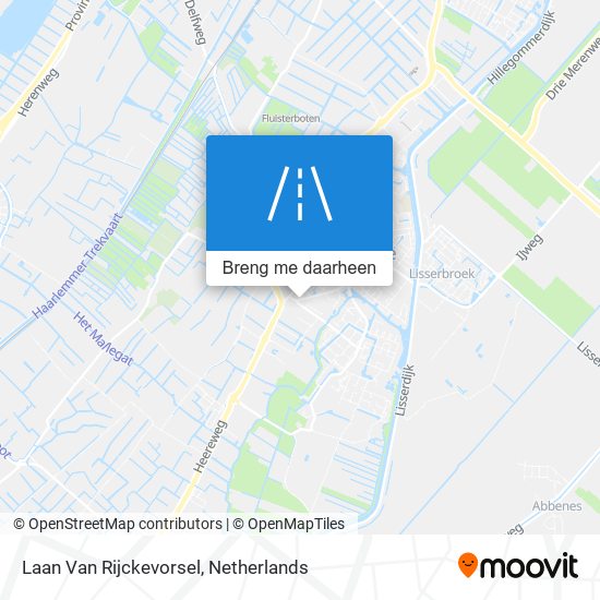 Laan Van Rijckevorsel kaart