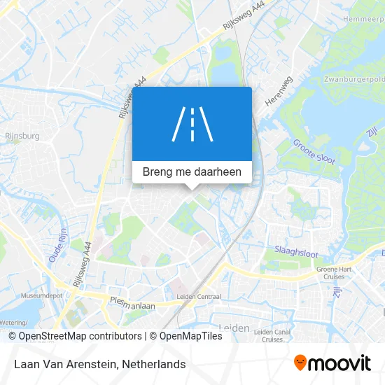 Laan Van Arenstein kaart