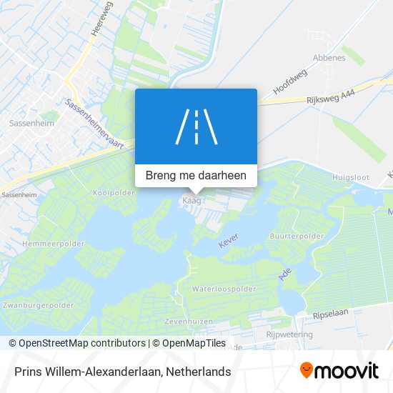Prins Willem-Alexanderlaan kaart