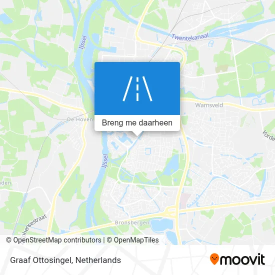 Graaf Ottosingel kaart