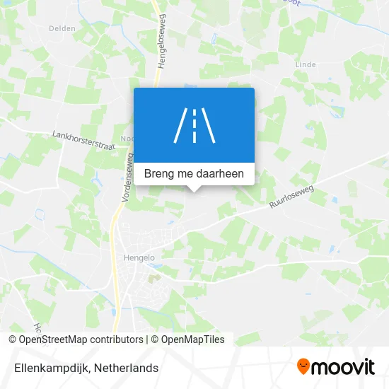 Ellenkampdijk kaart