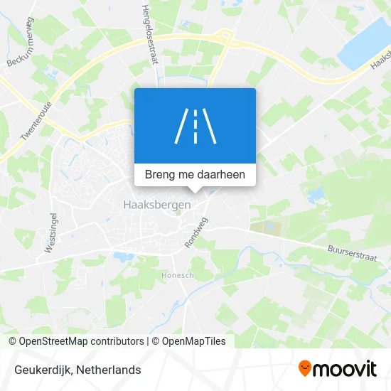 Geukerdijk kaart